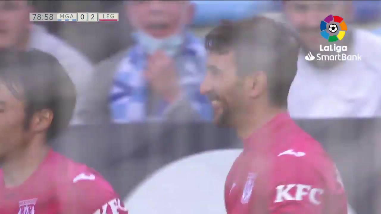 SPA D2 Malaga Vs Leganes 78 phút Juan MunozVào, ghi bàn 0:2