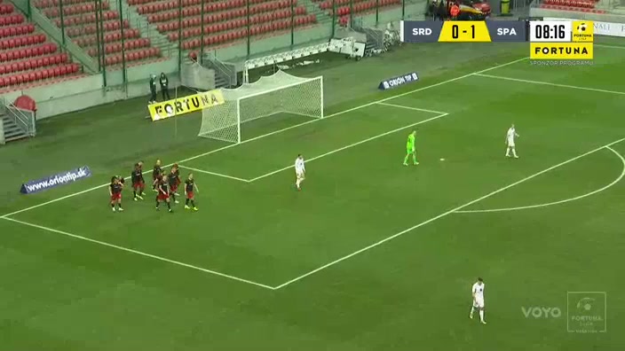 SVK D1 SKF Sered Vs Spartak Trnava 7 phút Tomas HuckoVào, ghi bàn 0:1