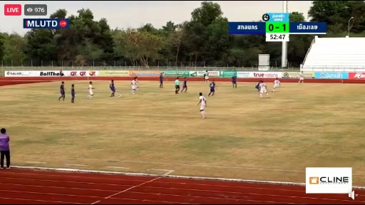 THA L3 Sakon Nakhon FC Vs Muang Loei United  Goal in 54 min, Score 0:2