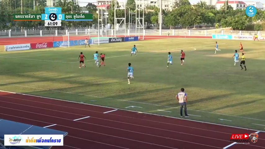 THA L3 Nakhon Ratchasima United FC Vs Udon United  Goal in 62 min, Score 3:0