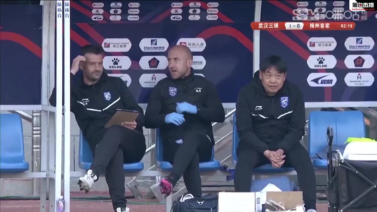 CHA D1 Wuhan Three Towns Vs Meizhou Hakka 84 ทำประตู Sang Yifei ประตู, ทำคะแนน 1:0