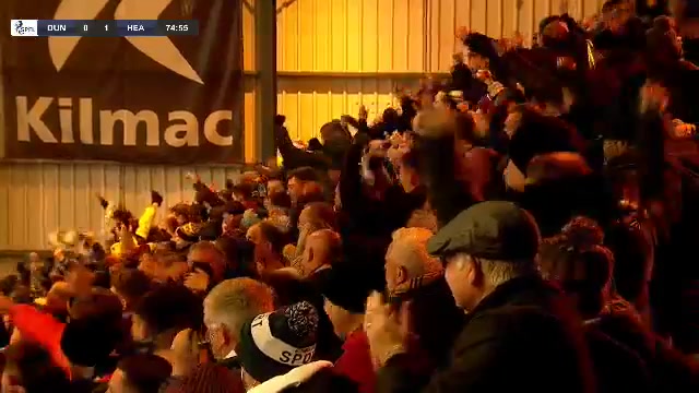 SCO PR Dundee Vs Heart of Midlothian Jamie Walker Goal in 75 min, Score 0:1