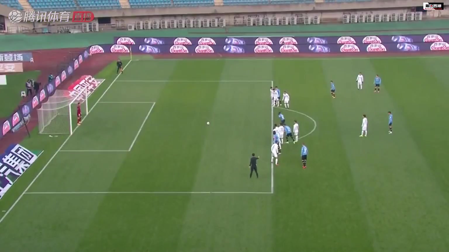 CHA CSL Dalian Pro Vs Cangzhou Mighty Lions 53 ทำประตู Emmanuel Boateng ประตู, ทำคะแนน 1:2