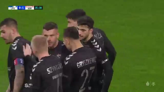 6 Lech Poznan Vs Gornik Zabrze 35 skor gol Jesus Jimenez Nunez, skor 0:1