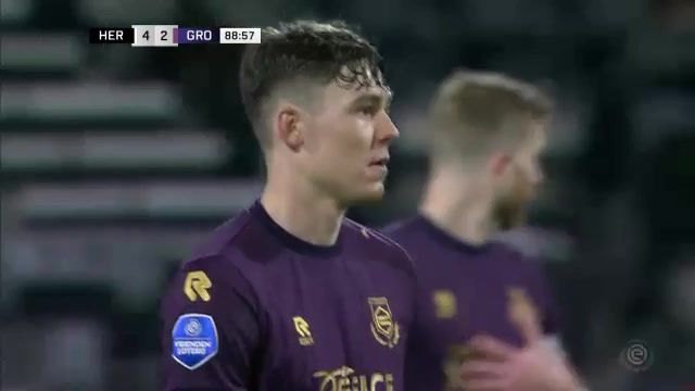 HOL D1 Heracles Almelo Vs Groningen 89 phút Neraysho KasanwirjoVào, ghi bàn 4:2