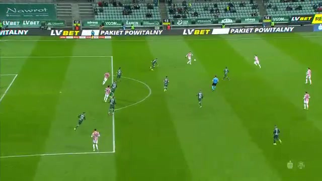 6 Slask Wroclaw Vs Cracovia Krakow 53 skor gol Otar Kakabadze, skor 0:2