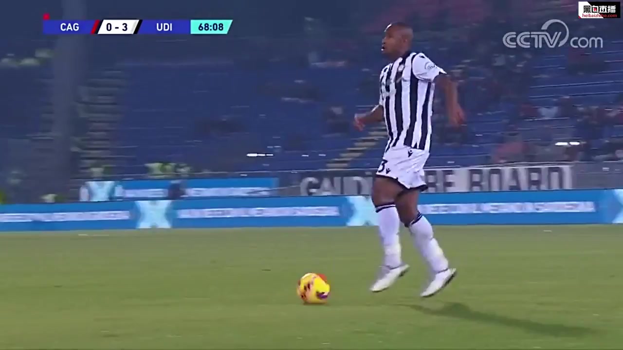 34 Cagliari Vs Udinese 69 skor gol , skor 0:4