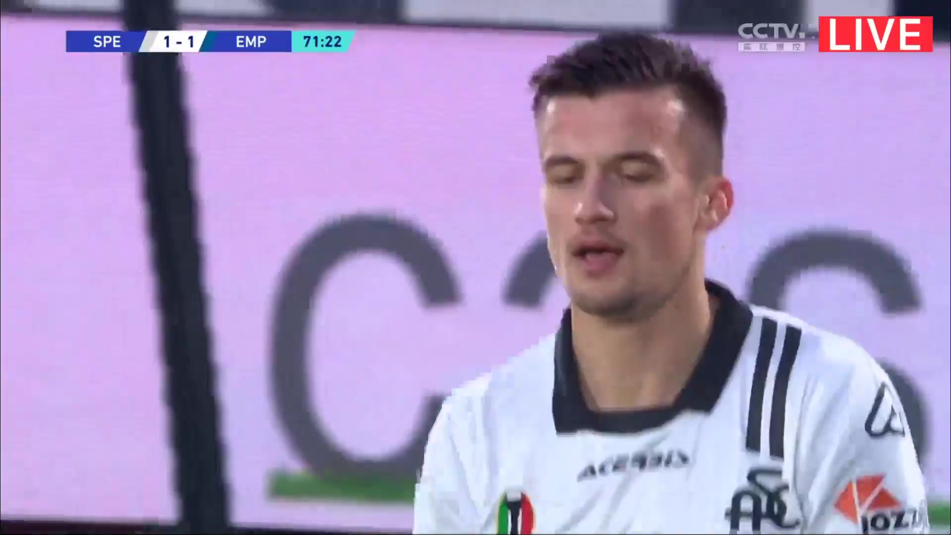 Serie A Spezia Vs Empoli 71 phút Dimitrios NikolaouVào, ghi bàn 1:1