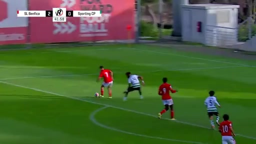 Por U23 Benfica U23 Vs Sporting Lisbon Sad U23 Luís Semedo Goal in 42 min, Score 2:0