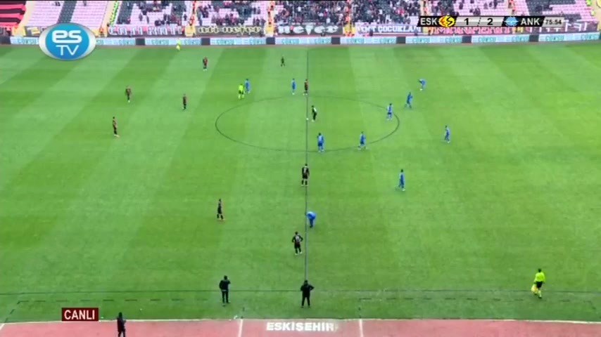 TUR D3 Eskisehirspor Vs Ankarademirspor  Goal in 75 min, Score 1:2
