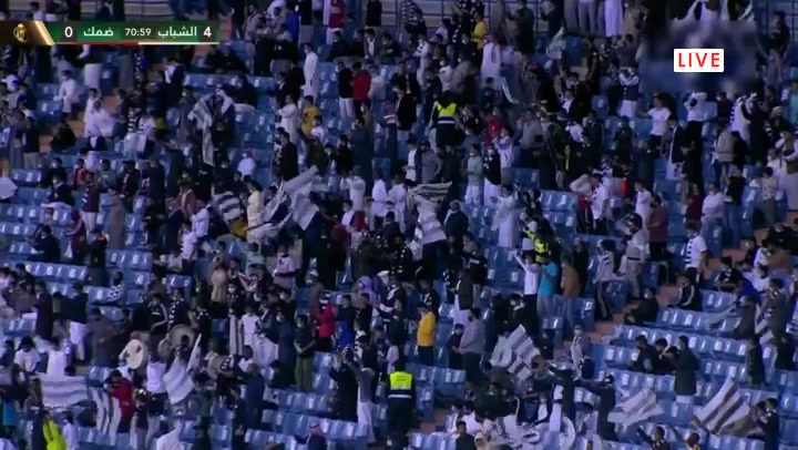 640 Al-Shabab(KSA) Vs Dhamk 72 skor gol , skor 4:0