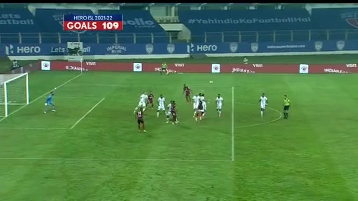 ISL Northeast United Vs ATK Mohun Bagan Mashoor Shereef Thangalakath Goal in 88 min, Score 2:3