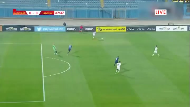 EGY D1 Pyramids FC Vs Talaea EI-Gaish 67 ทำประตู Mahmoud Wadi ประตู, ทำคะแนน 3:0