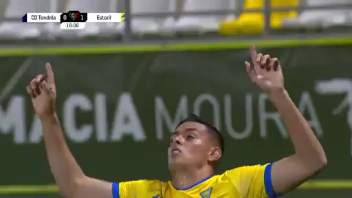 POR CN CD Tondela Vs Estoril 17 phút Leonardo RuizVào, ghi bàn 0:1