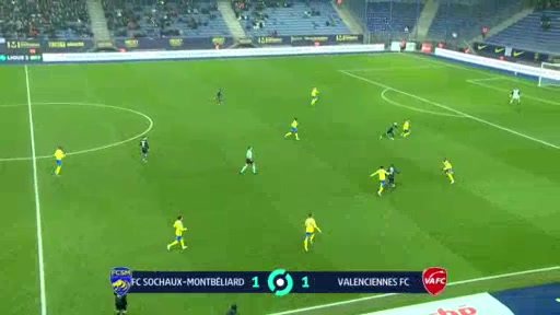 12 Sochaux Vs Valenciennes 62 skor gol , skor 1:1