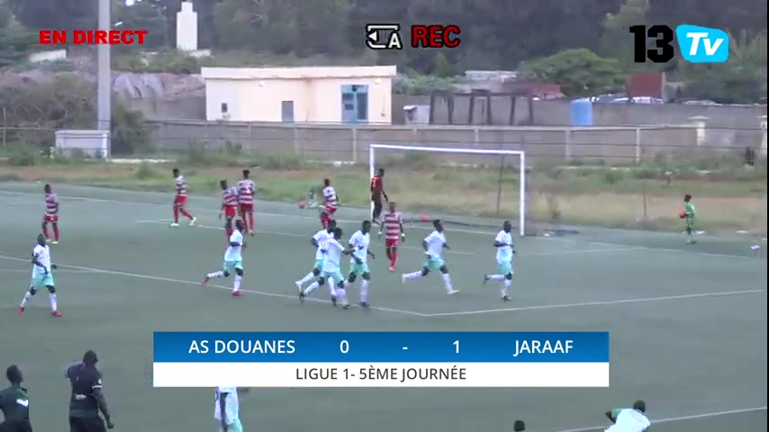 SEN D1 AS Douanes Dakar Vs ASC Jaraaf Mamadou Sylla Goal in 58 min, Score 0:2