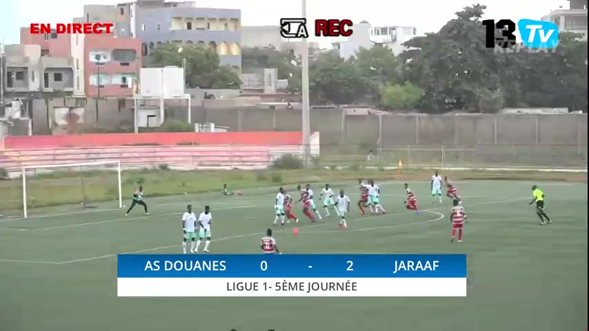 SEN D1 AS Douanes Dakar Vs ASC Jaraaf  Goal in 66 min, Score 1:2