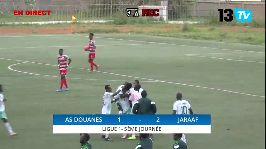 SEN D1 AS Douanes Dakar Vs ASC Jaraaf  Goal in 85 min, Score 1:3