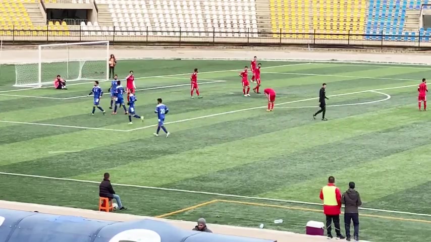 Syri D2 Moadameet Al-Sham Vs Al-Majd Damascus  Goal in 74 min, Score 0:3