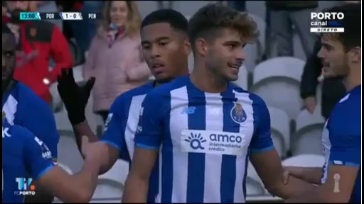 POR D2 Porto B Vs Penafiel Daniel Loader Goal in 12 min, Score 1:0