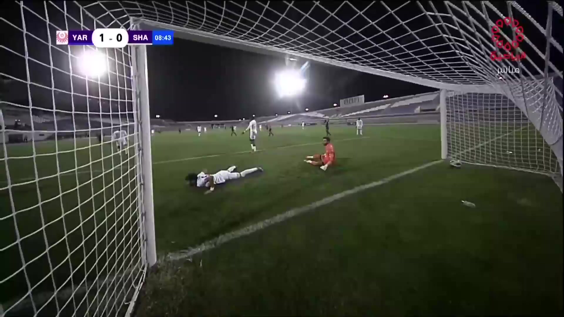 KUW D1 Al-Yarmouk Vs Al-Shabab(KUW)  Goal in 7 min, Score 1:0