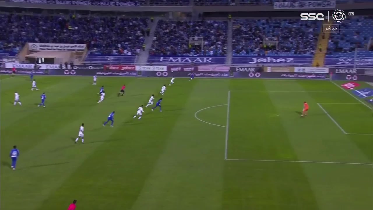 KSA PR Al Hilal Vs Al-Fateh Bafetimbi Gomis Goal in 74 min, Score 2:2