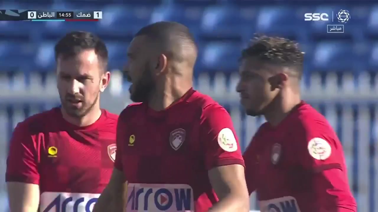 KSA PR Dhamk Vs Al-Baten Renato de Araujo Chaves Junior Goal in 14 min, Score 1:0