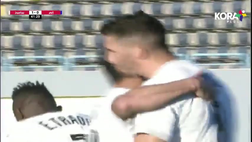 EGY D1 Enppi Vs Pyramids FC 41 ทำประตู Mahmoud Wadi ประตู, ทำคะแนน 0:1