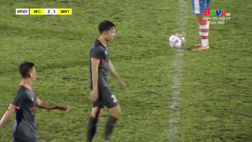 球会友谊 平阳 Vs 巴里亚头顿 72分Hoang Minh Khoa Vo进球,比分2:1