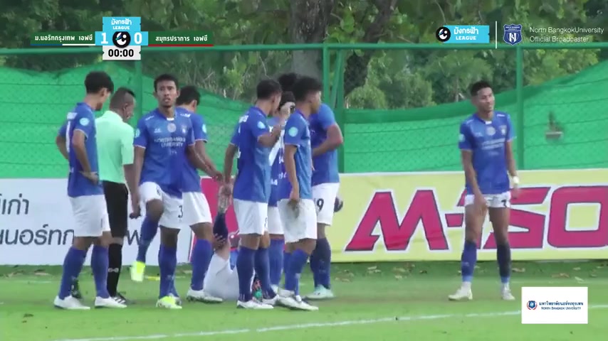 THA L3 North Bangkok College Vs Samut Prakan FC  Goal in 48 min, Score 2:0