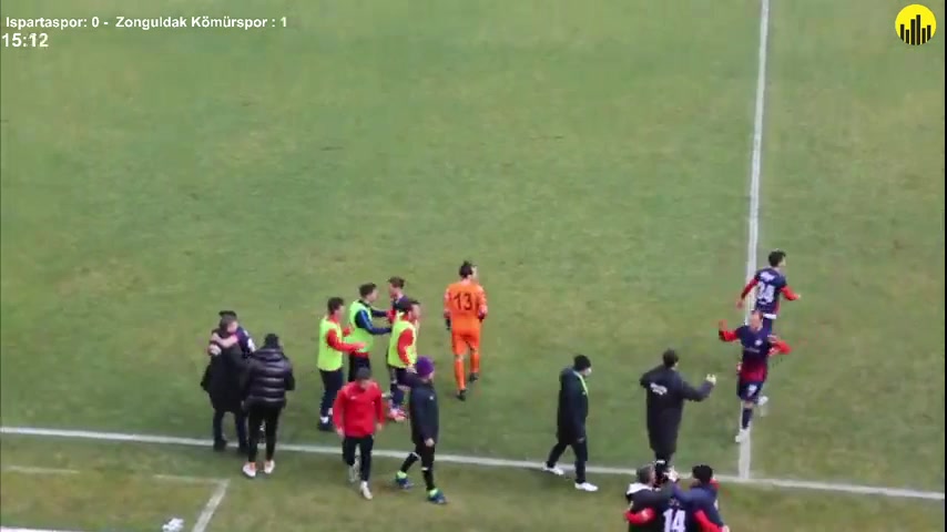 TUR D3 Isparta 32 Spor Vs Zonguldak Hakan Çevik Goal in 60 min, Score 0:1