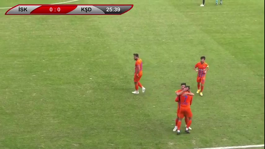 TUR 3B Iskenderun FK Vs Kusadasispor Abdurrahman Kuyucu Goal in 24 min, Score 1:0