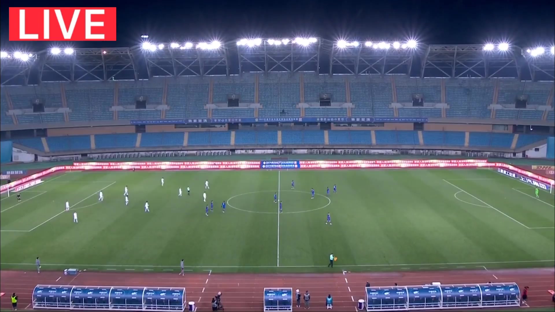 CHA CSL Shanghai Shenhua Vs Cangzhou Mighty Lions 77 ทำประตู Wang Haijian ประตู, ทำคะแนน 1:1