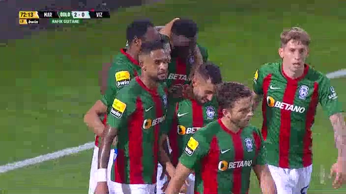 POR D1 Maritimo Vs Vizela Rafik Guitane Goal in 72 min, Score 2:0