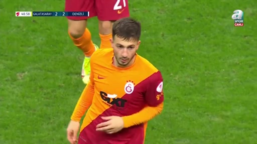 167 Galatasaray Vs Denizlispor 49 skor gol Ibrahim Halil Dervisoglu, skor 3:2