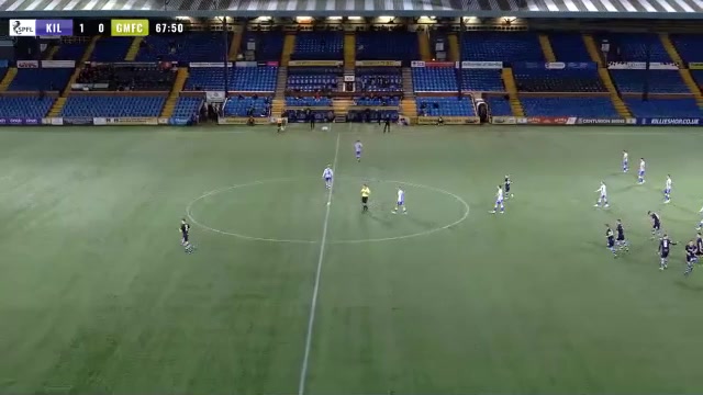 SCO CH Kilmarnock Vs Greenock Morton  Goal in 67 min, Score 1:1