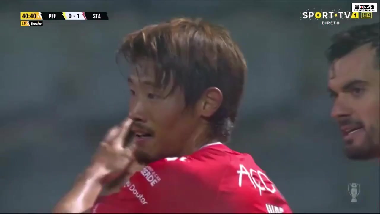 POR D1 Pacos de Ferreira Vs Santa Clara Hidemasa Morita Goal in 39 min, Score 0:1