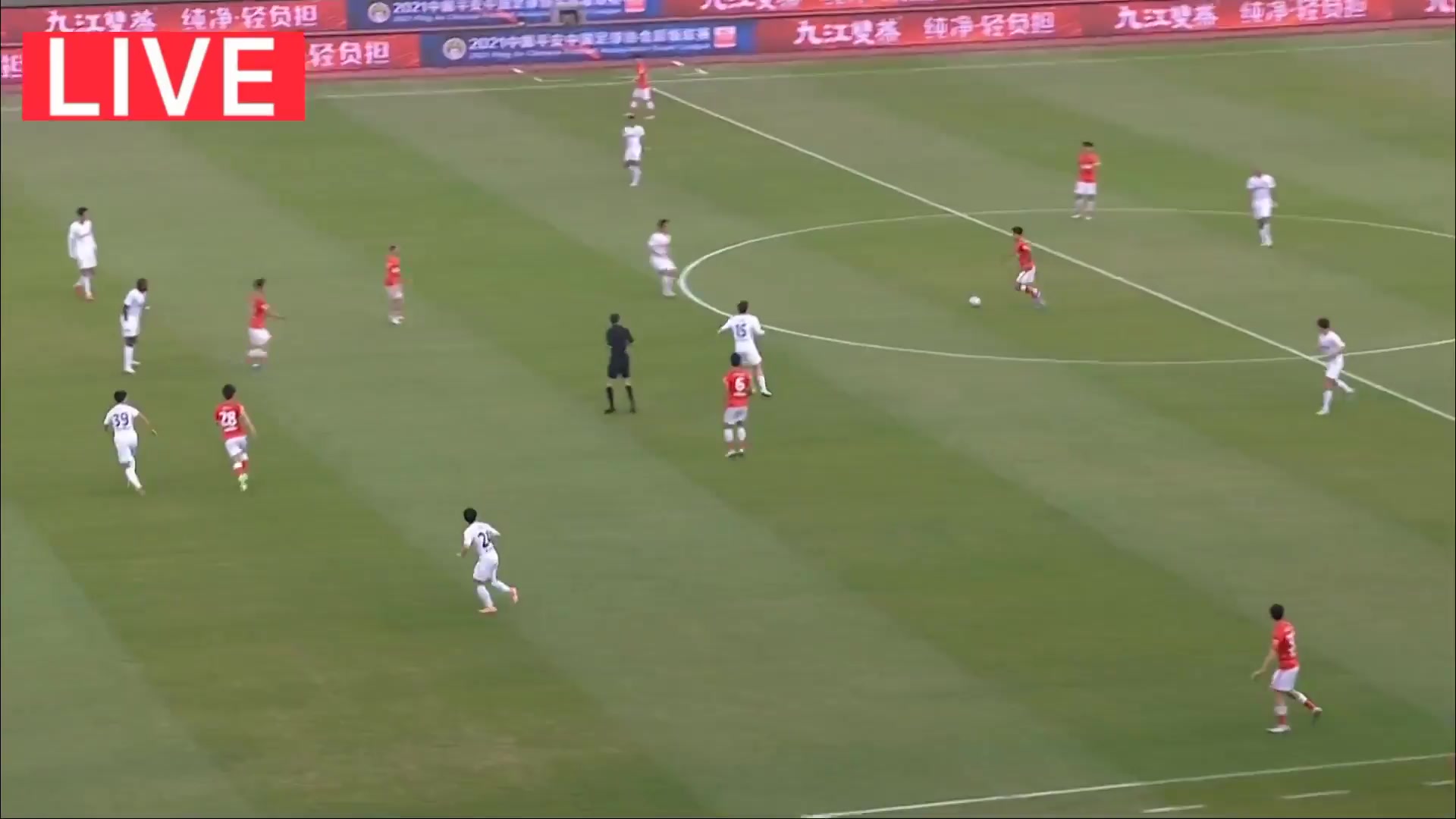 CHA CSL Guangzhou FC Vs Changchun Yatai 72 phút Ling JieVào, ghi bàn 1:0