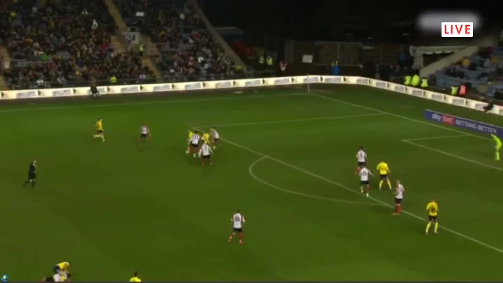 ENG L1 Oxford United Vs Cheltenham Town Mark Sykes Goal in 81 min, Score 1:1