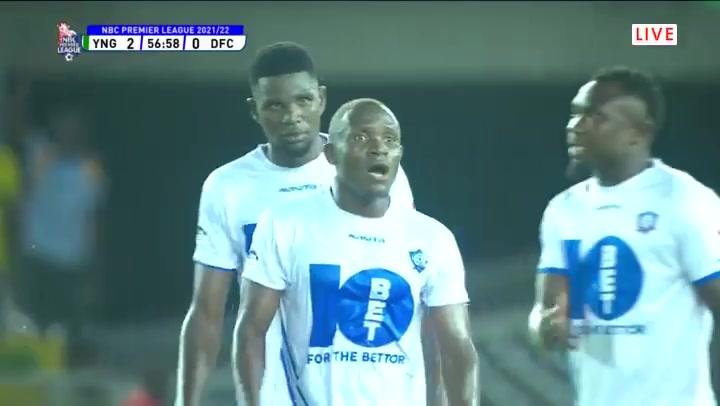 TZA D1 Young Africans Vs Dodoma Jiji FC  Goal in 56 min, Score 2:0