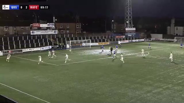 SCO CH Queen of South Vs Hamilton Academical Jamie Hamilton Goal in 69 min, Score 0:2