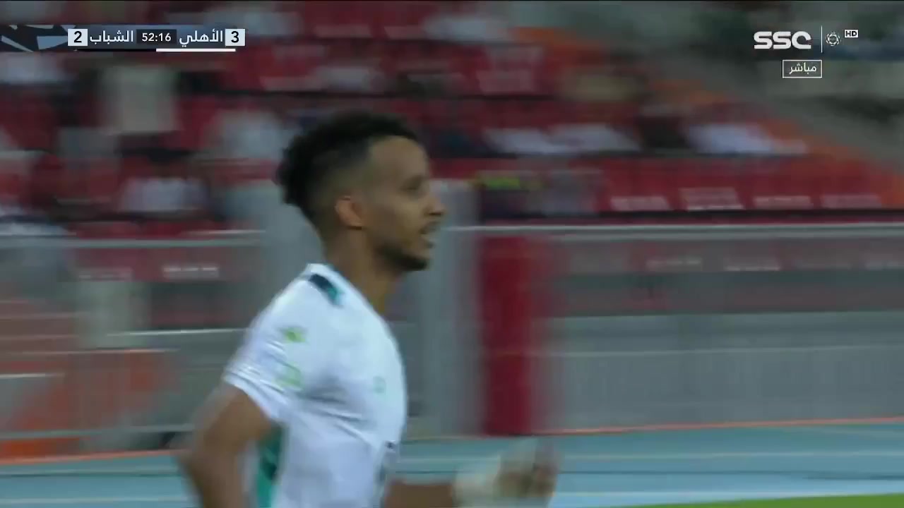KSA PR Al Ahli Jeddah Vs Al-Shabab(KSA) Abdulrahman Ghareeb Goal in 51 min, Score 3:2