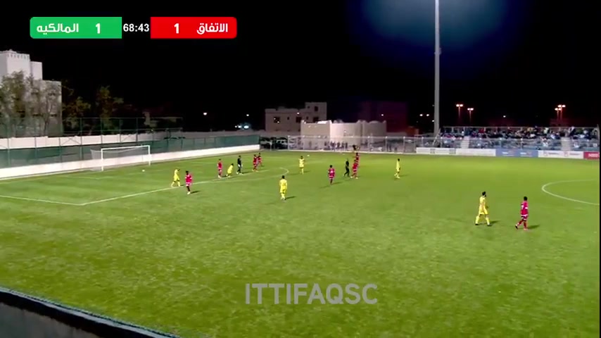 BHR D Al-Ittifaq Vs Malkia  Goal in 68 min, Score 1:2