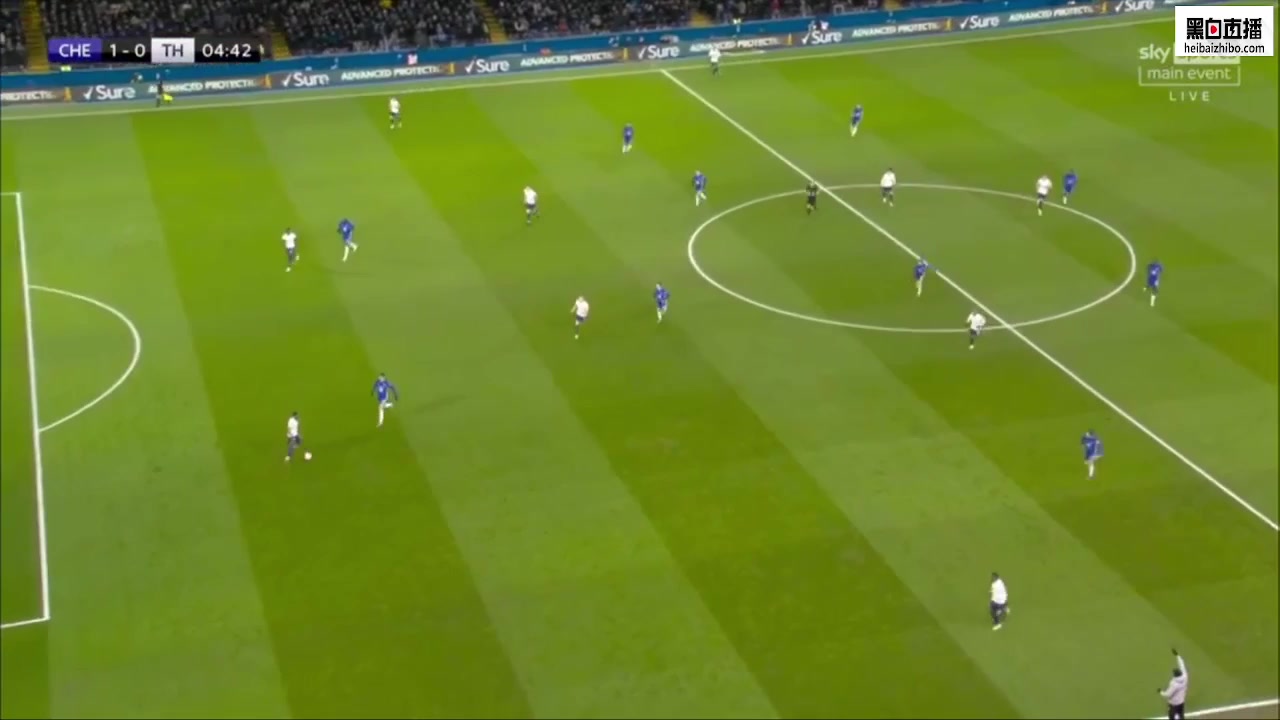 ENG LC Chelsea Vs Tottenham Hotspur 4 phút Kai HavertzVào, ghi bàn 1:0