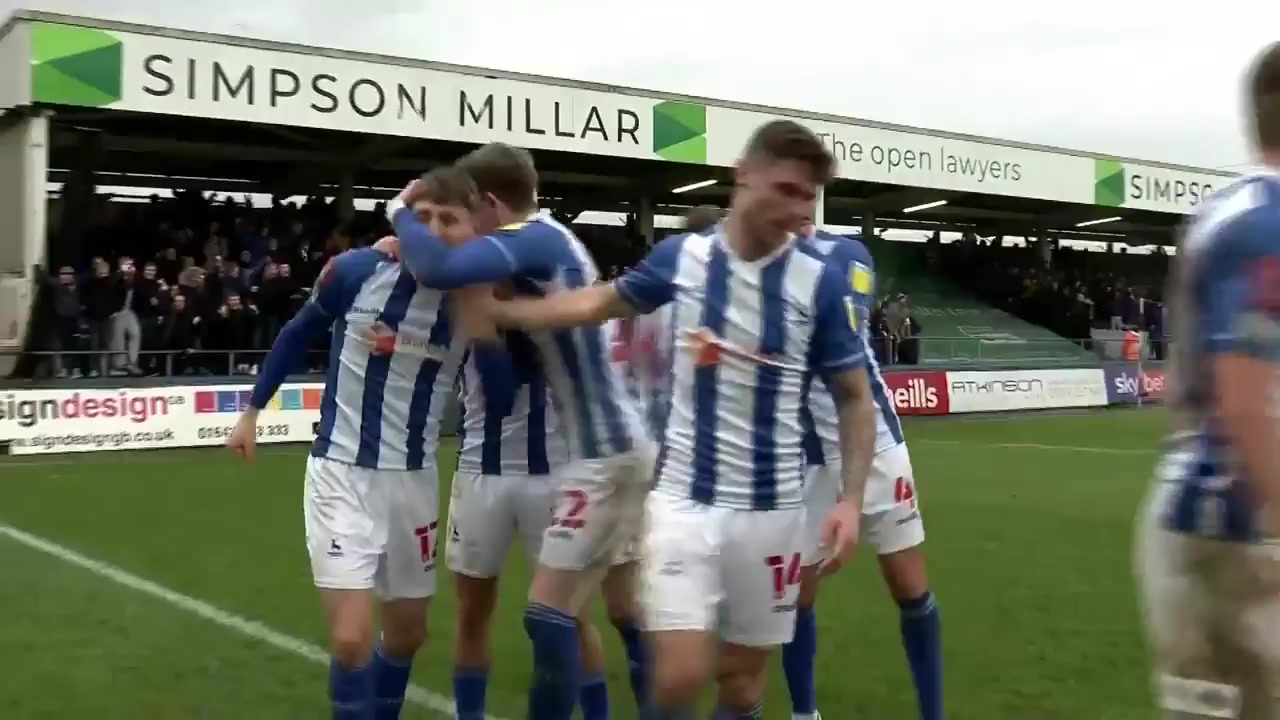 ENG FAC Hartlepool United Vs Blackpool Joe Grey Goal in 61 min, Score 2:1