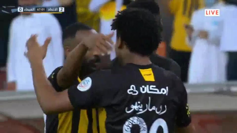 KSA PR Al Ittihad(KSA) Vs Al-Feiha 66 ทำประตู Romario Ricardo da Silva, Romarinho ประตู, ทำคะแนน 2:0