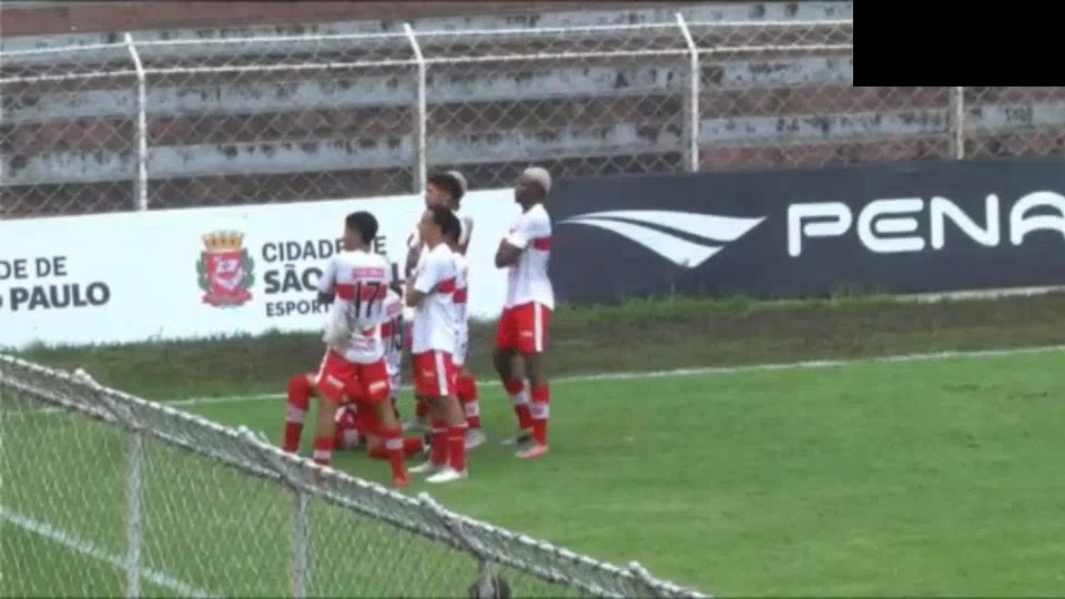 CSP YC Portuguesa Santista U20 Vs CRB (Youth) Ezequiel Ivo Goal in 38 min, Score 0:1