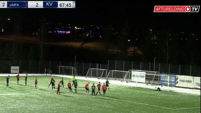 ICE CH B Afturelding Vs KV Reykjavik 68 phút Vào, ghi bàn 2:3