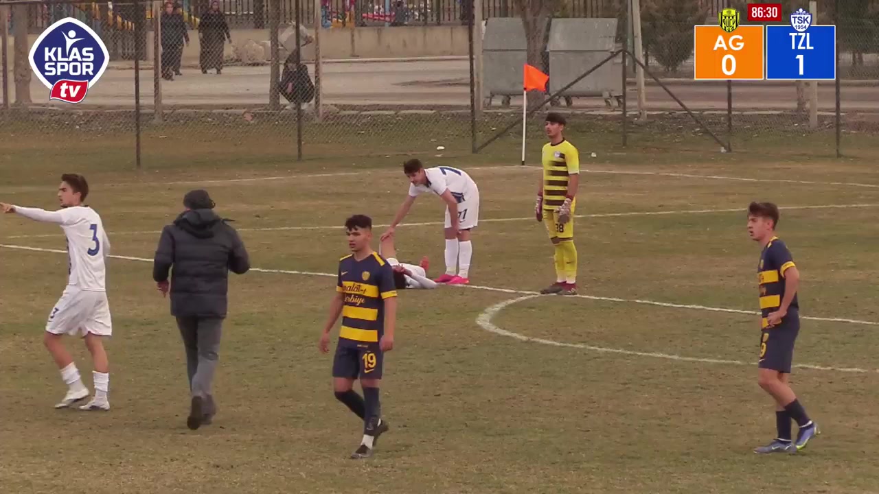 TUR U19 Ankaragucu U19 Vs Tuzlaspor U19  Goal in 92 min, Score 1:1