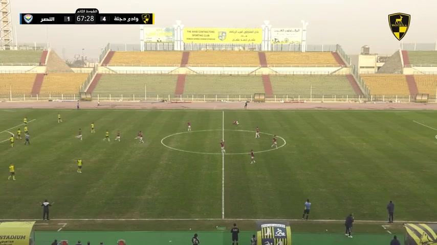 EGY D2 Wadi Degla SC Vs Al Nasr Cairo  Goal in 67 min, Score 4:2